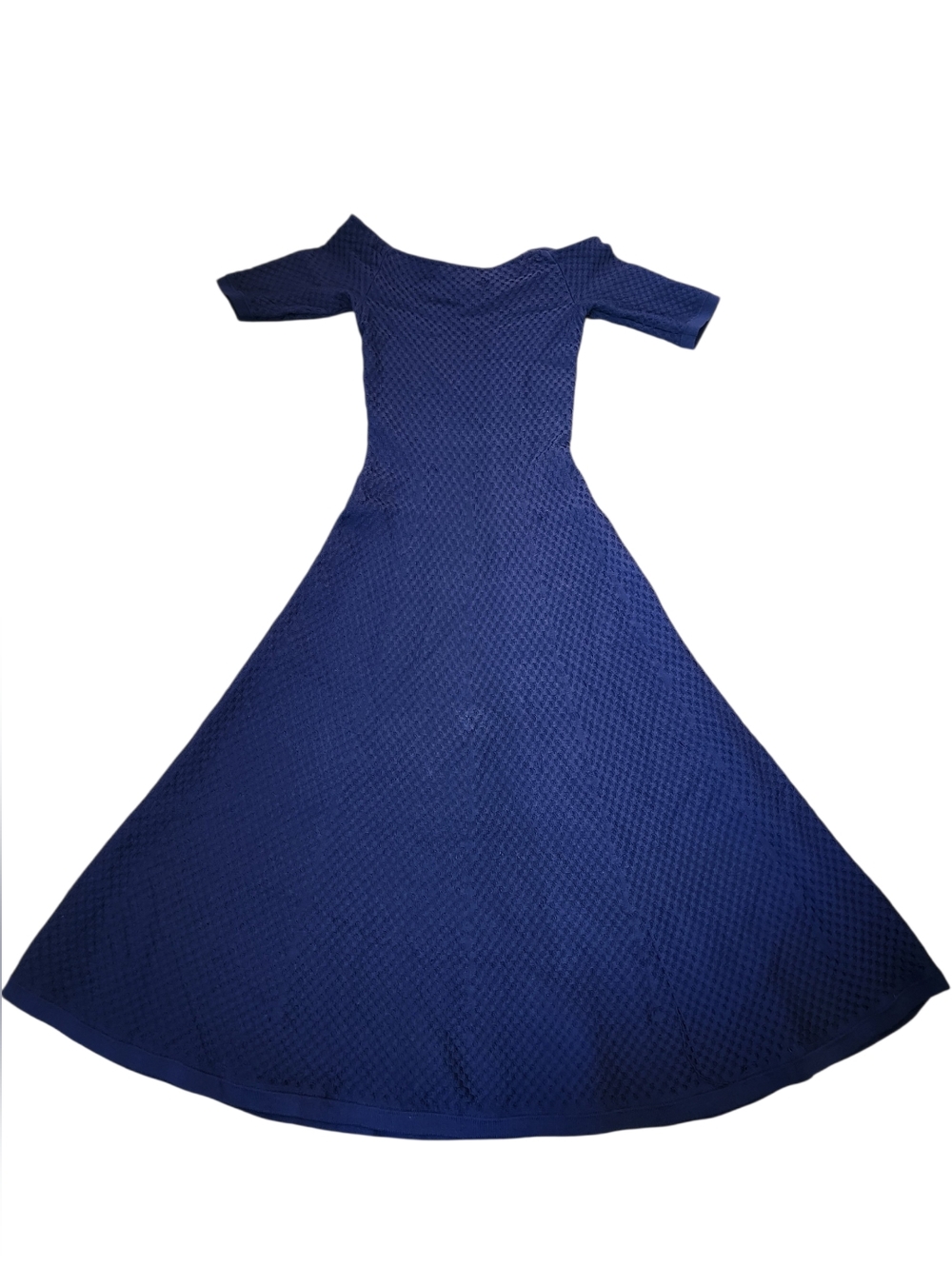 Michael Kors True Navy Off Shoulder Dress Size Xs